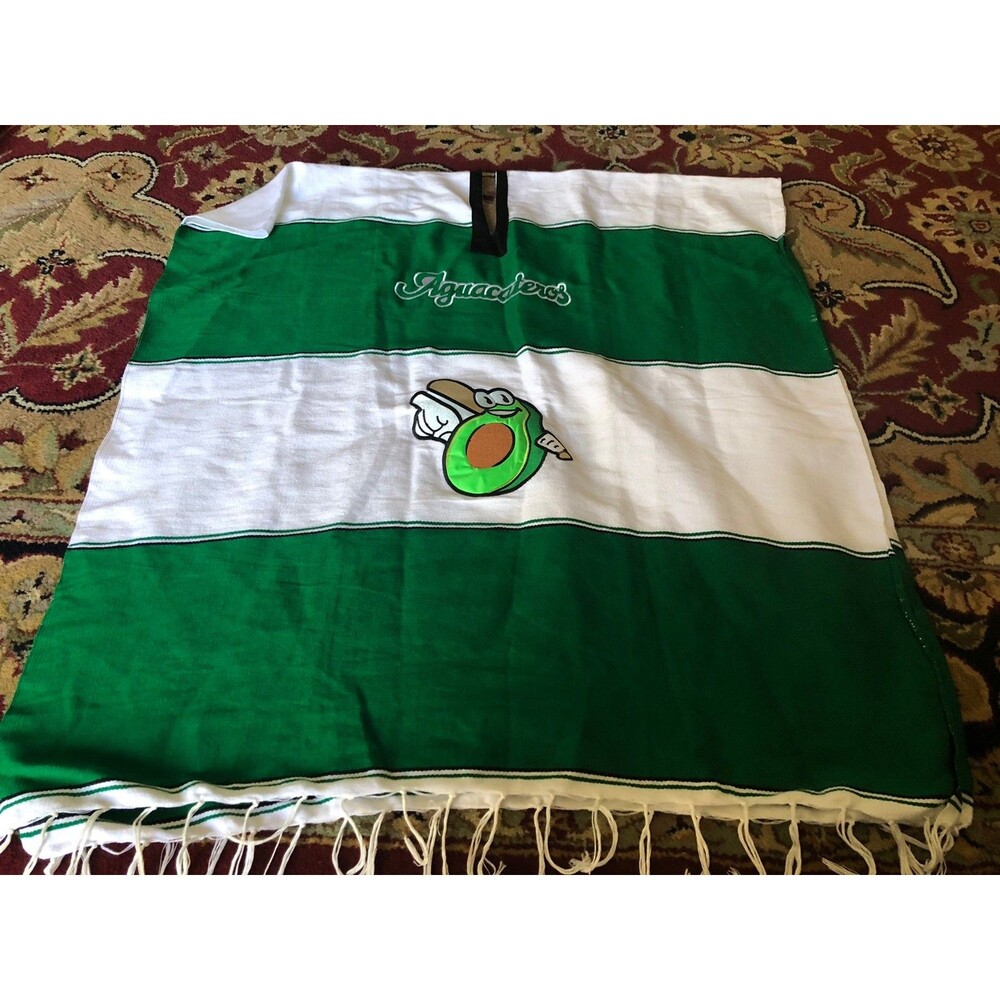 Mexican Blanket  Zarape Gavan Fringe Aguacateros Michoacán